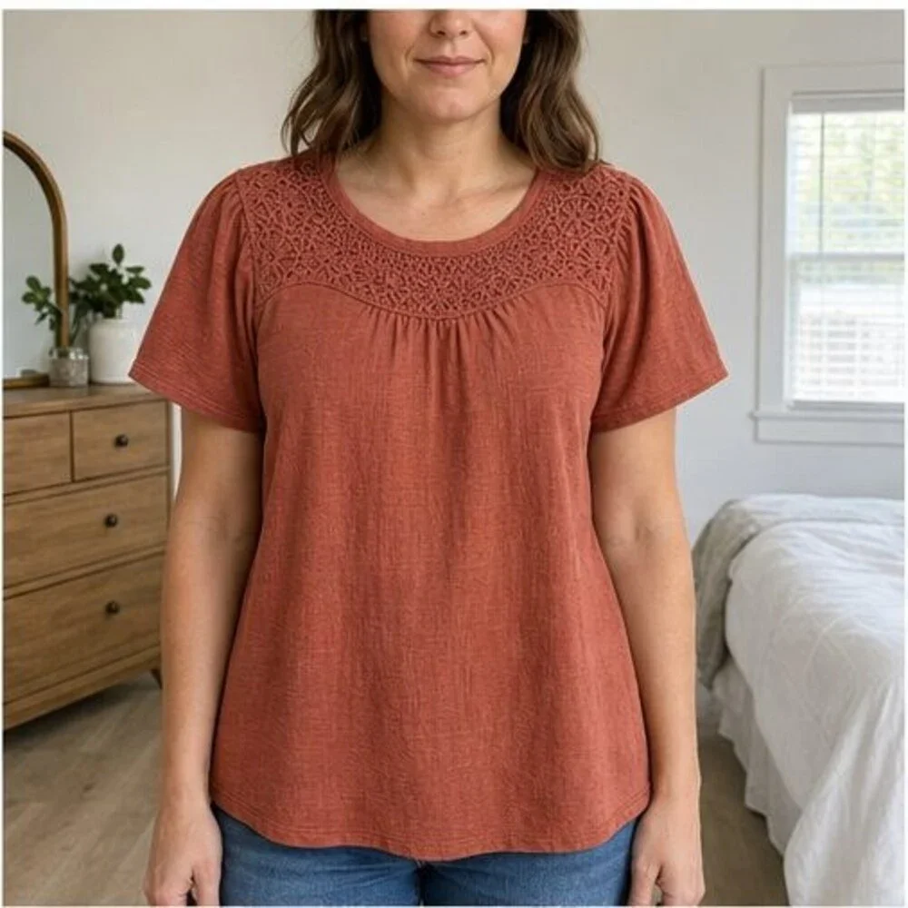 Emerald V Neck Top